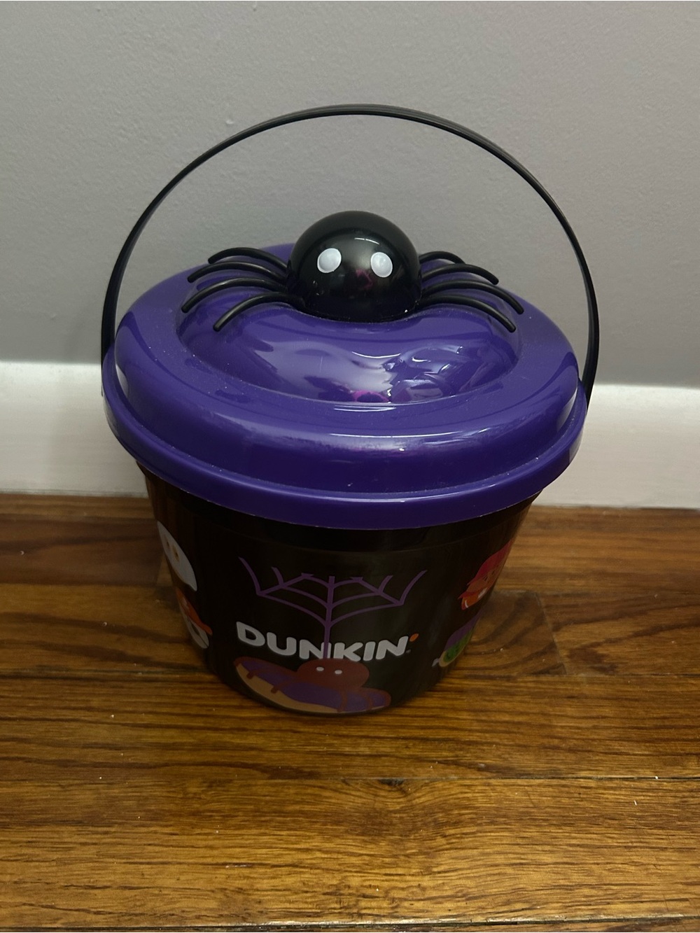 Dunkin’ Donuts Halloween Spider Trick-Or-Treat Bucket Collectible